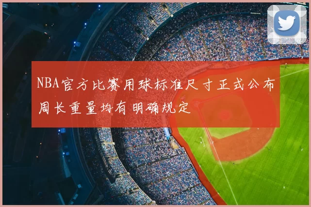 NBA官方比赛用球标准尺寸正式公布周长重量均有明确规定